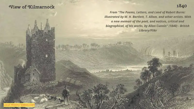old view of Kilmarnock 1840