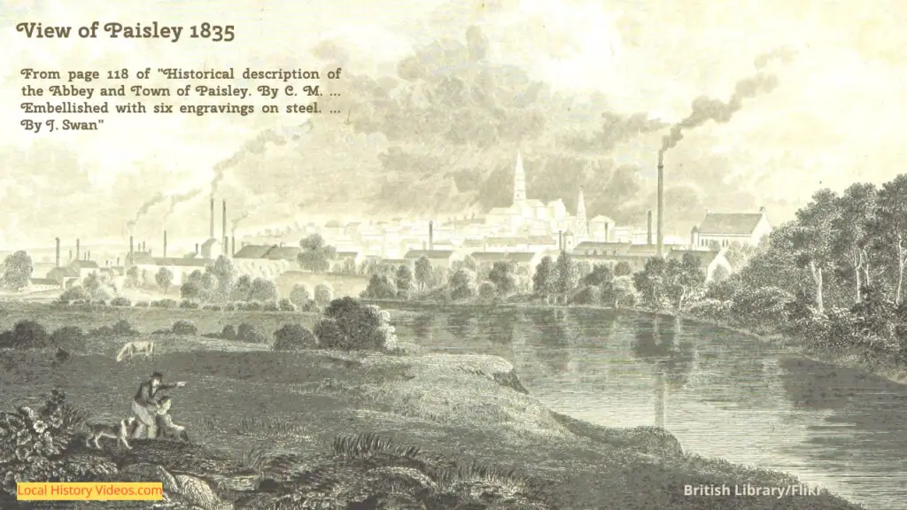 View of Paisley 1835