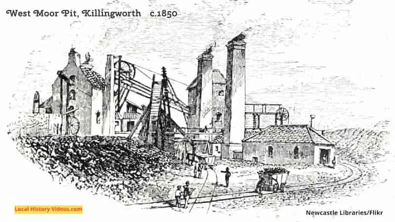 West Moor Pit Killingworth c1850