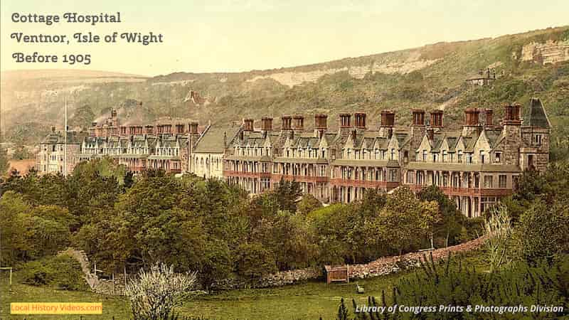 Cottage Hospital Ventnor Isle of wight c1900