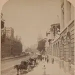 old photo of High Street Oxford England 1892