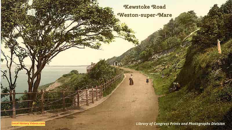 Old photo of Kewstoke Road Weston-super-Mare