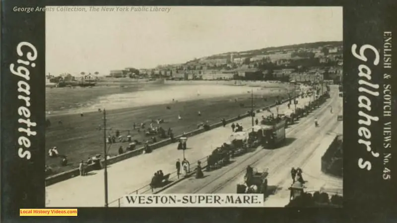 Old photo of Weston-super-Mare