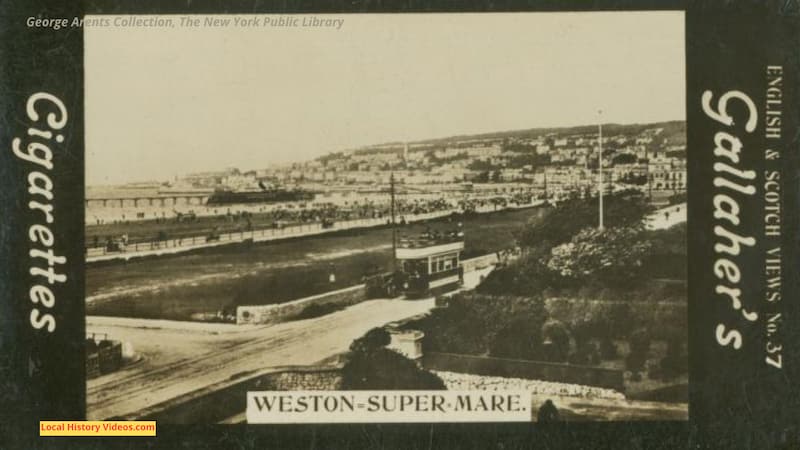 Old photo of Weston-super-Mare