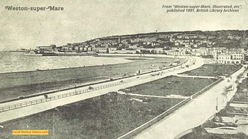 Old photo of Weston-super-Mare