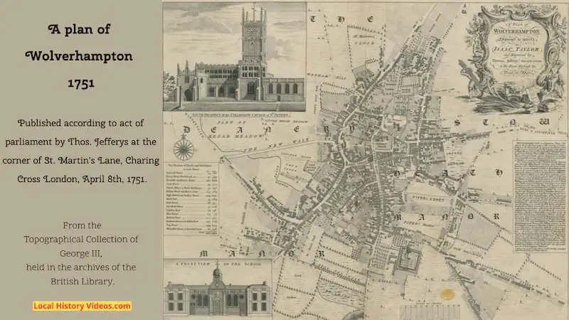 A Plan of Wolverhampton 1751