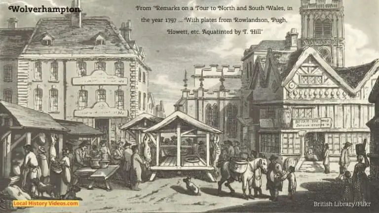 Old picture of Wolverhampton 1797