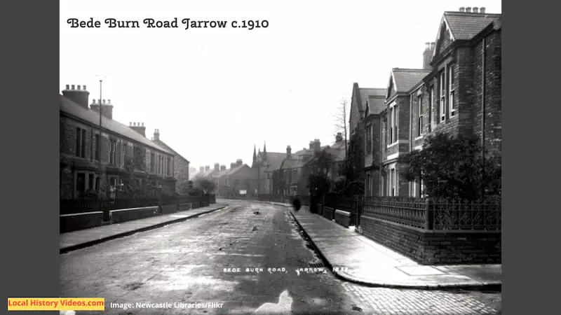 Bede Burn Road Jarrow c1910