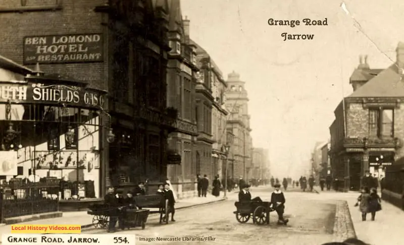 Grange Road Jarrow early 1900s