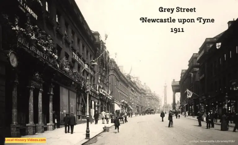 Grey Street Newcastle upon Tyne 1911