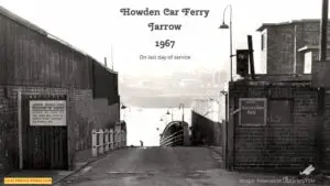 Howden car ferry Jarrow 1967