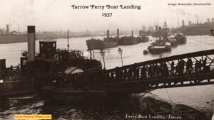 Jarrow Ferry Boat Landing 1937