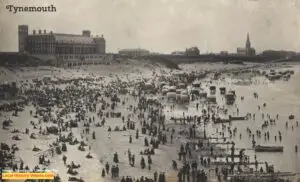 Old photo of Long Sands Tynemouth