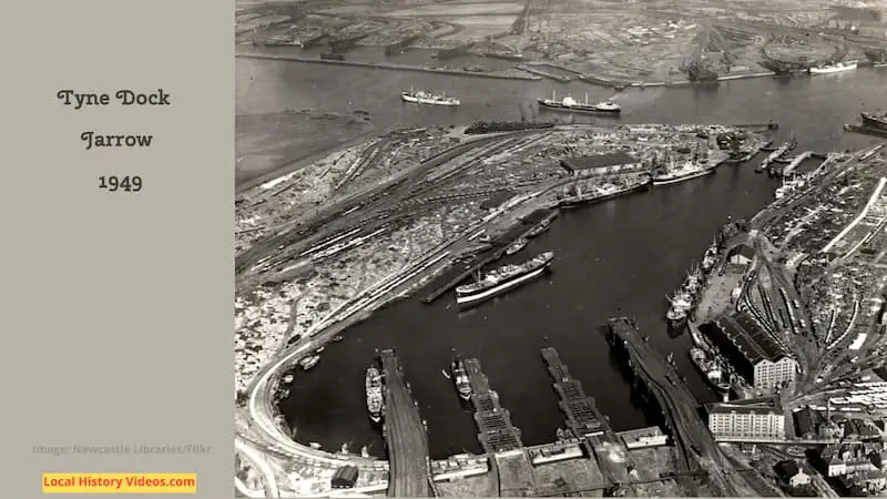 Tyne Dock Jarrow 1949