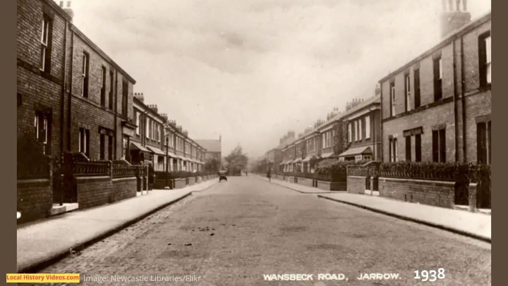 Wansbeck Road Jarrow 1938