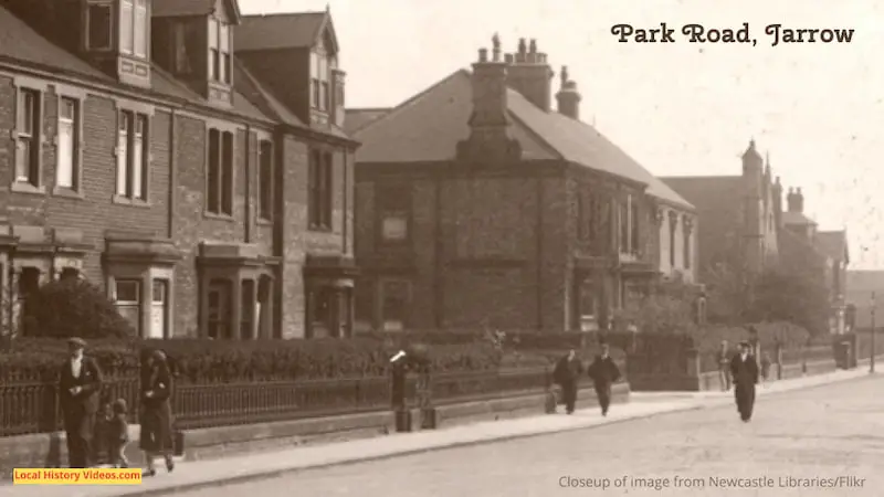 Park Road Jarrow 1958