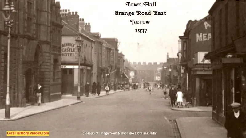 Grange Road East Jarrow 1937