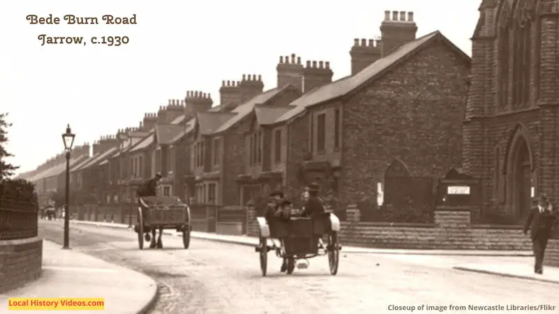 Bede Burn Road Jarrow C.1930
