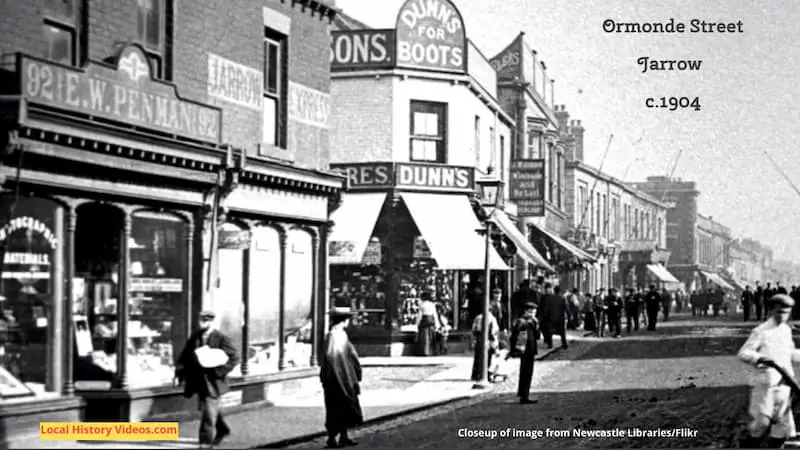 Ormonde Street Jarrow c.1904