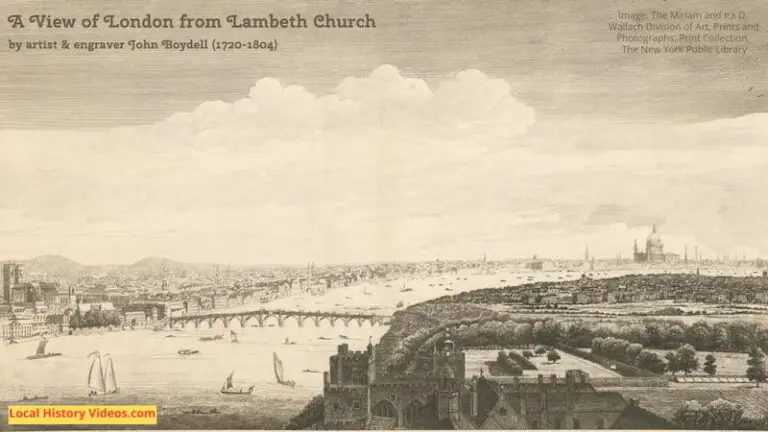 A view of London from Lambeth Church