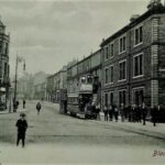 Old Photo of Blackburn Road Accrington Lancashire 1904