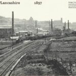 Old photo of Haslingden Lancashire England 1897