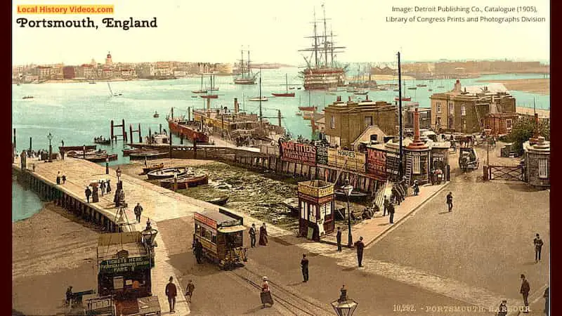 History in Old Images of Portsmouth, England