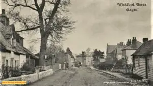 Old photo postcard of Wickford Essex circa 1910