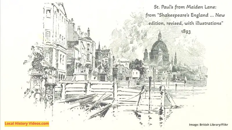St Paul's from Maiden Lane 1893