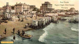 Old photo of East Parade Bognor Regis Sussex England UK before 1905