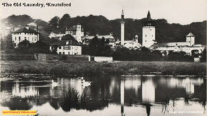 Old photo postcard of the Old Laundry Knutsford Cheshire England