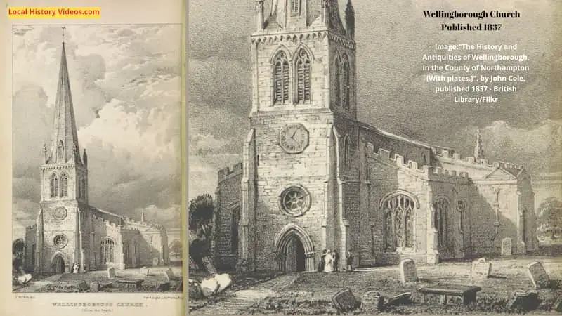 Wellingborough Church, Published 1837
