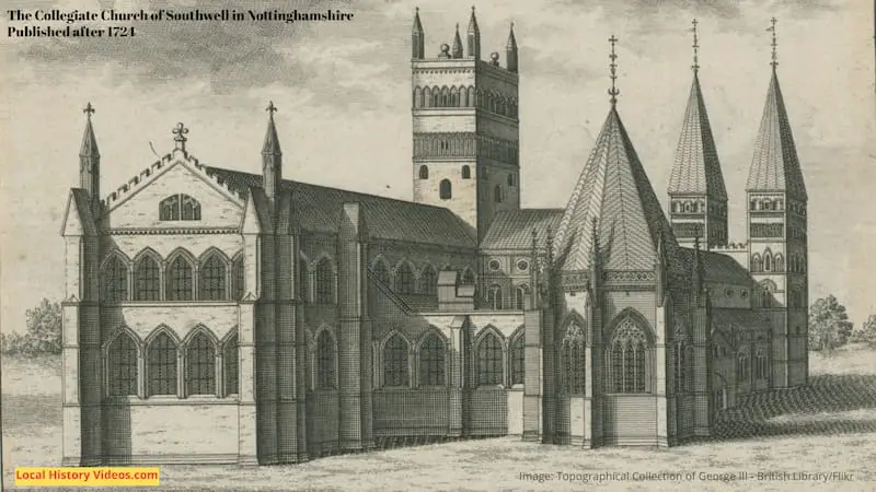 The Collegiate Church of Southwell in Nottinghamshire Published after 1724