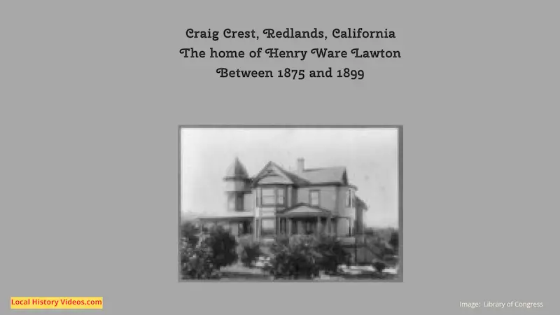 Craig Crest, Redlands, California