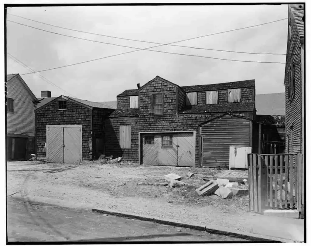 Old photo of Stonecutting Shop, 2 Summer Street, Newburyport, Essex County, MA