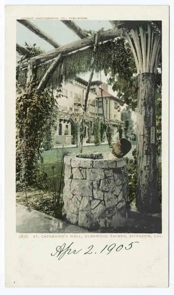 St. Catherine's Well, New Glenwood, Riverside, California, circa 1904