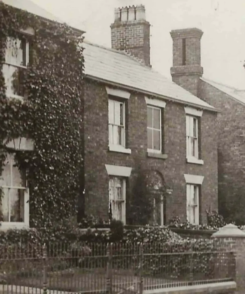 House on Congleton Road Sandbach in 1914