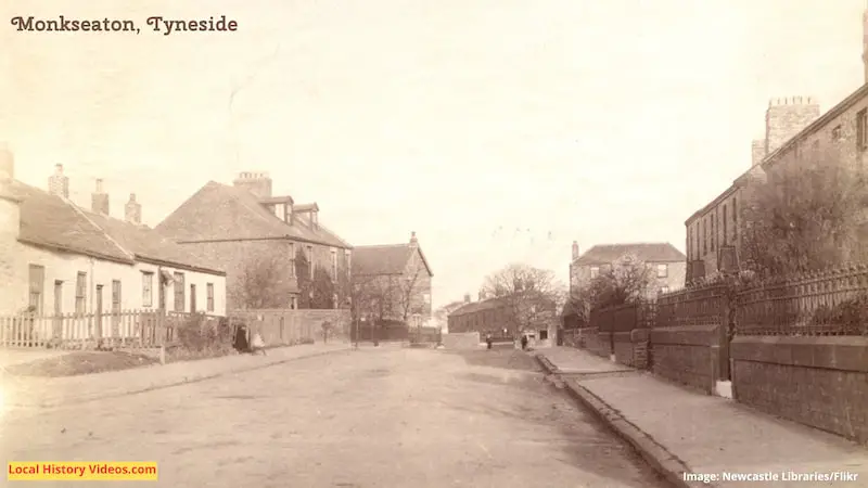 Old photo of Monkseaton, North Tyneside, England