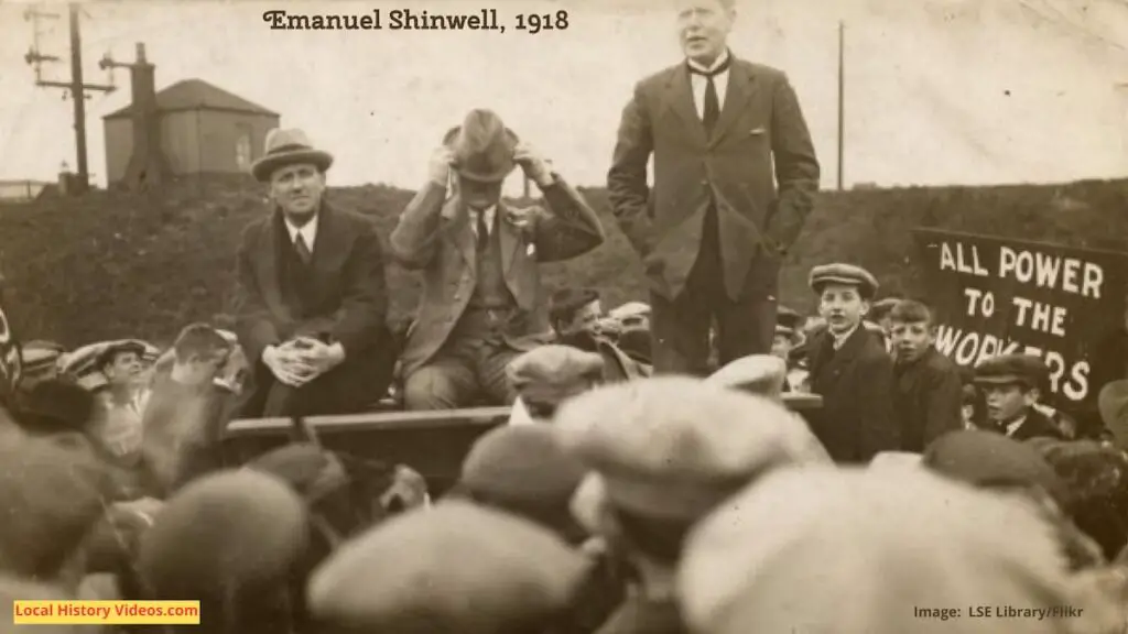 Emanuel Shinwell in 1918
