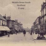 Old Photo of Middle Street South, Driffield, East Riding of Yorkshire, England, Circa 1905