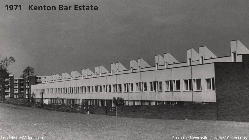 Kenton Bar Estate, Newcastle upon Tyne, in 1971