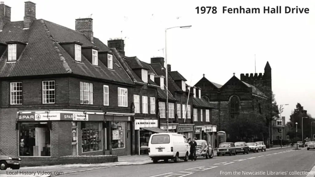 Photo of Fenham Hall Drive, Newcastle upon Tyne, in 1978
