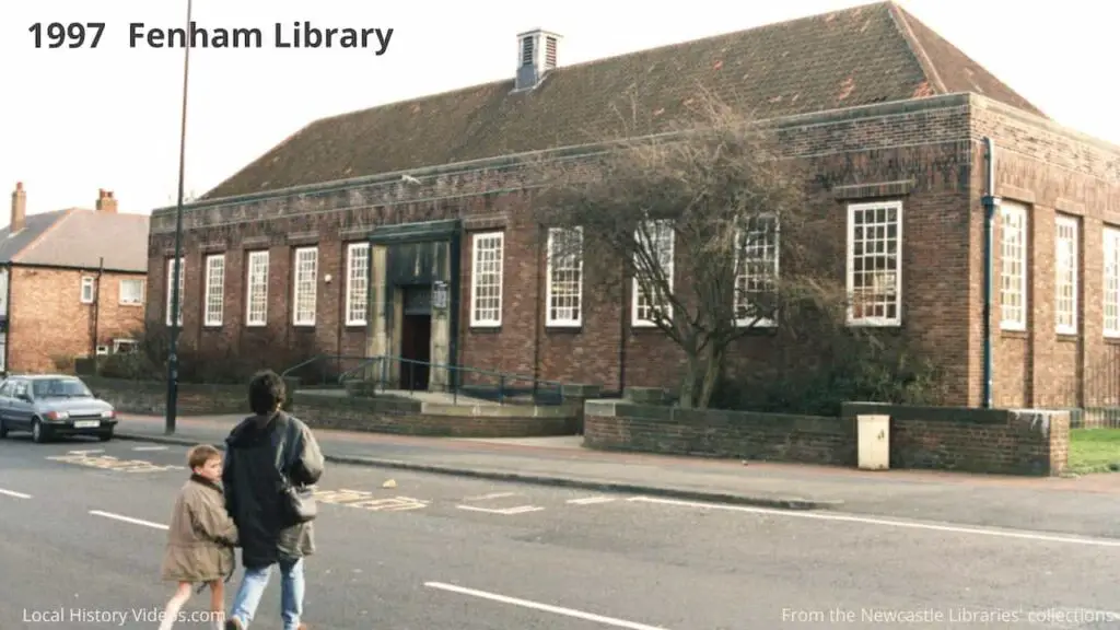 Photo of Fenham Library, Newcastle upon Tyne, in 1997