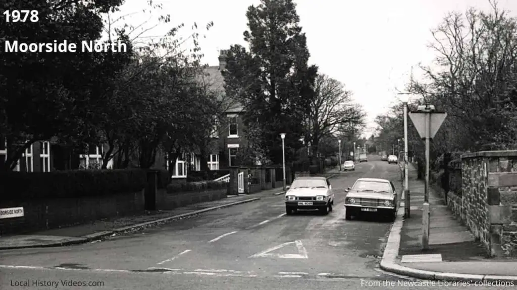 Photo of Moorside North, Fenham, Newcastle upon Tyne, in 1978