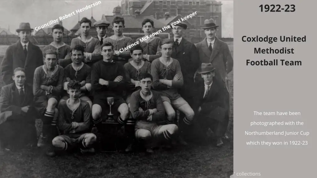 The Coxlodge United Methodist Football Team in 1922-23, Newcastle upon Tyne