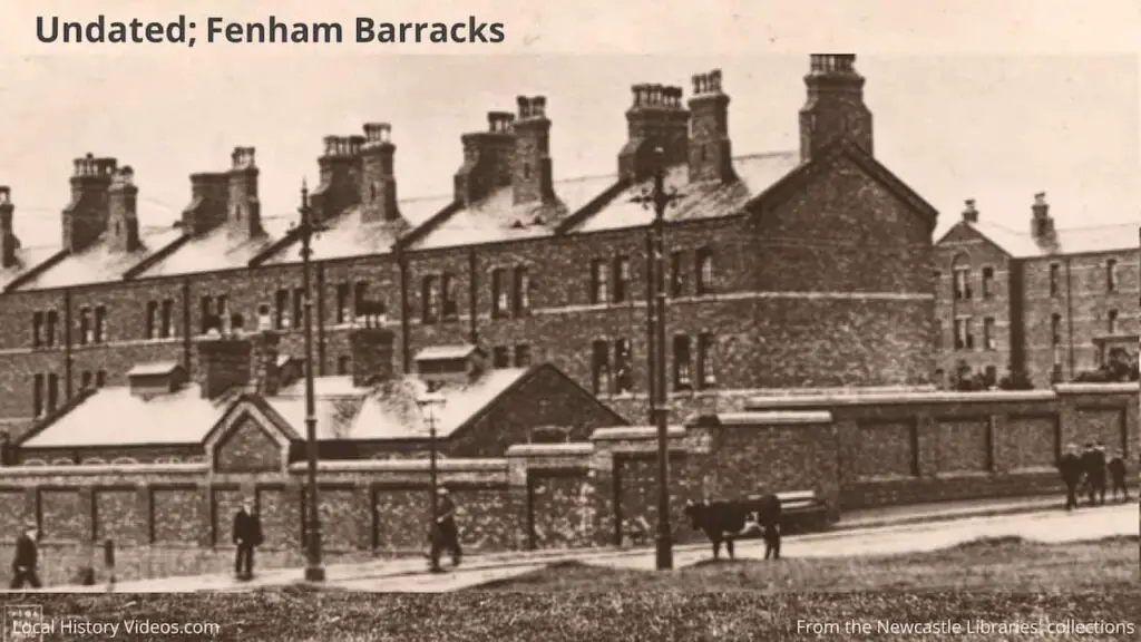 Undated photo of Fenham Barracks, Newcastle upon Tyne