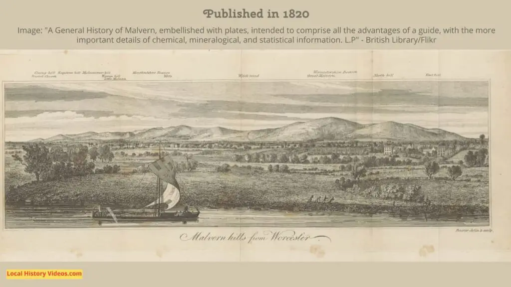 The Malvern Hills, Worcestershire, published in 1820