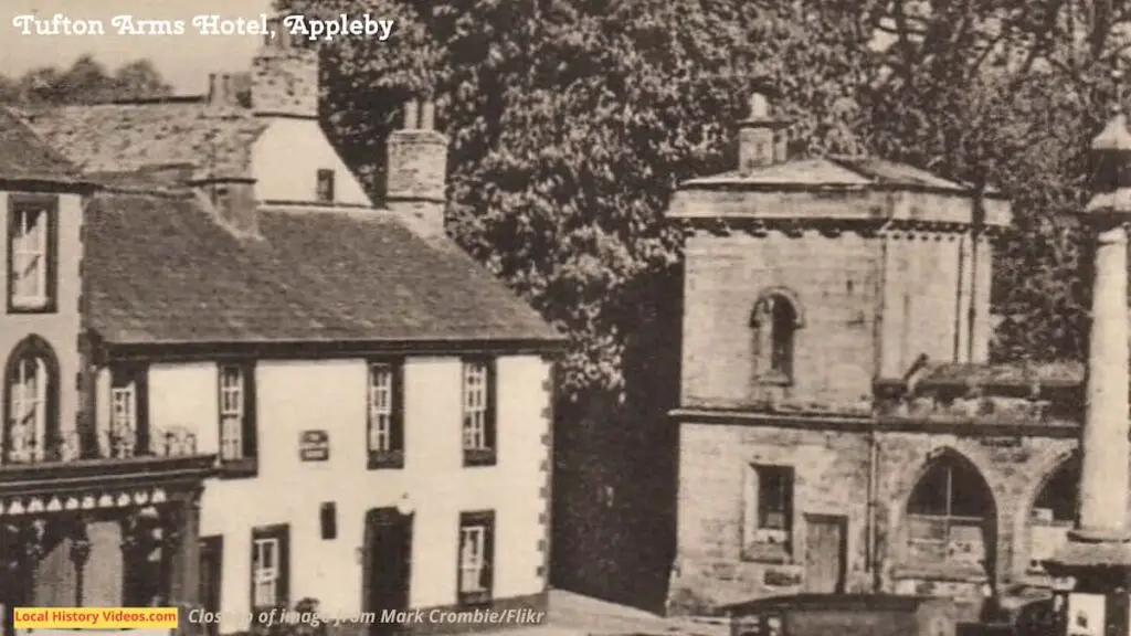 Buildings near the Tufton arms Hotel Appleby in Westmorland